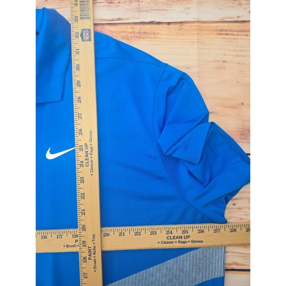 Nike Mens Dri-Fit Blue Polo XXL - Picture 7 of 7